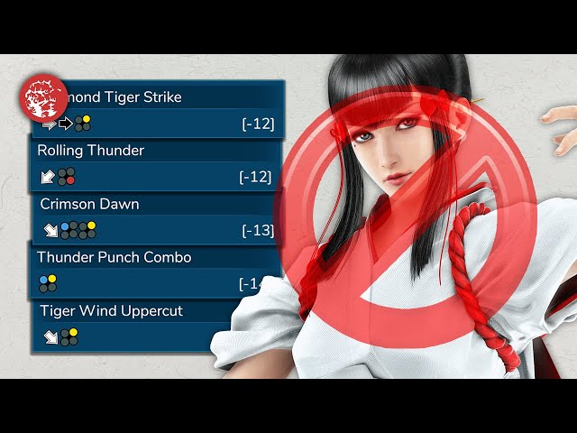 Tekken Tips - Kazumi 5 Punishable Moves