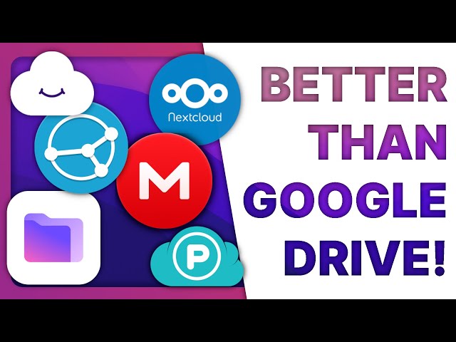 Replace Google Drive, OneDrive or iCloud with these better alternatives!