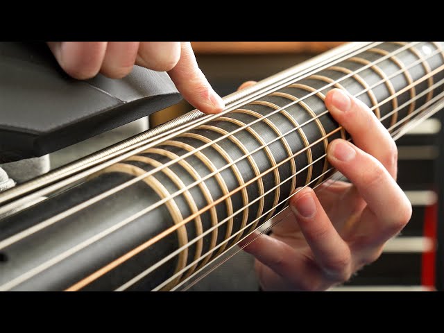 Playing the 360° spinning guitar is UNREAL