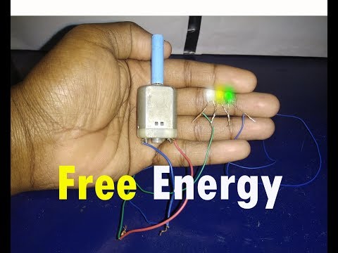 How to make free energy light at home