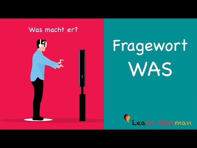 Fragewort WAS | W-Fragen | Learn German Grammar | A1-A2