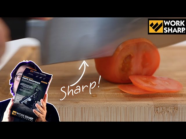 Sharp Knives, Little Effort: Work Sharp Precision Adjust Knife Sharpener | Review