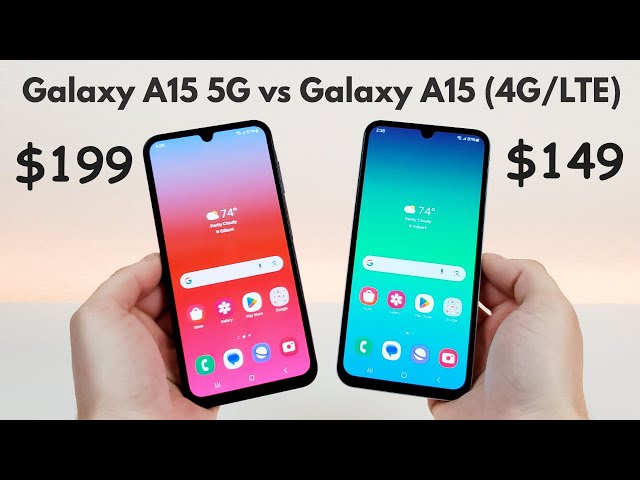 Samsung Galaxy A15 5G vs Samsung Galaxy A15 (4G/LTE) - Who Will Win?