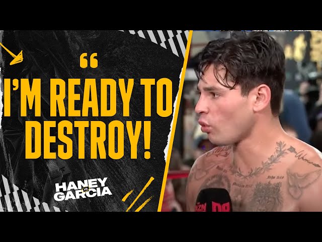 "I'm A Motherf**ker On A Mission!"- Ryan Garcia On ALL Things Devin Haney