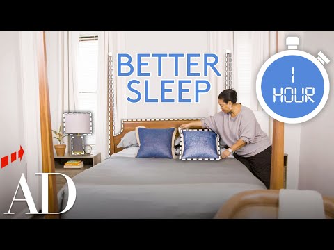1-Hour Bedroom Redesign For Better Sleep | Room Refresh | Architectural Digest