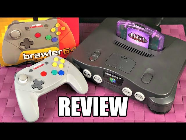 A Modern N64 Controller? Brawler64 Gamepad REVIEW w/ GamePlay