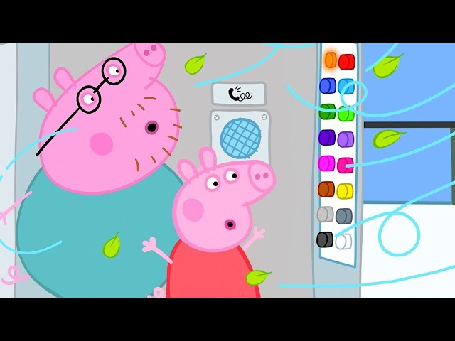 The Surprise Lift! 🛗 | Peppa Pig Tales Full Episodes