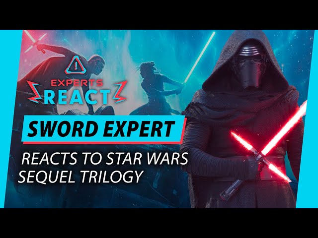 Sword Expert Reacts To Star Wars Sequel Trilogy | Lightsaber Fight Scenes