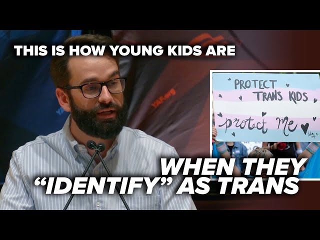 A CULTURAL PLAGUE: This is how young kids are when they “identify” as trans