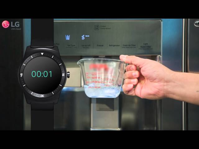 LG Refrigerator-Slow Dispensing Water and Low Ice Production