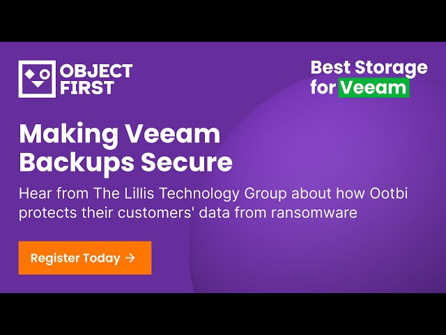 Making Veeam Backups Secure