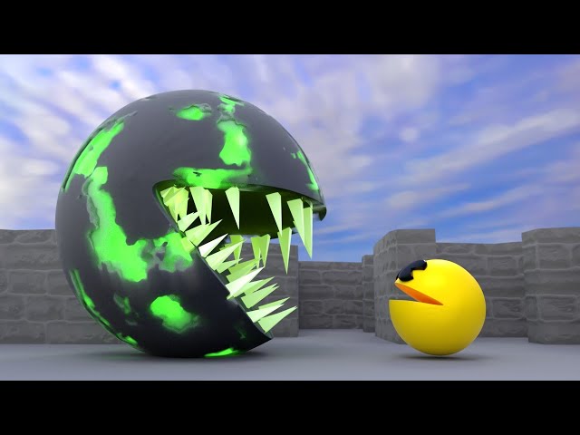 Pacman Vs Toxic Monster (Level 20 : Cursed Candy)