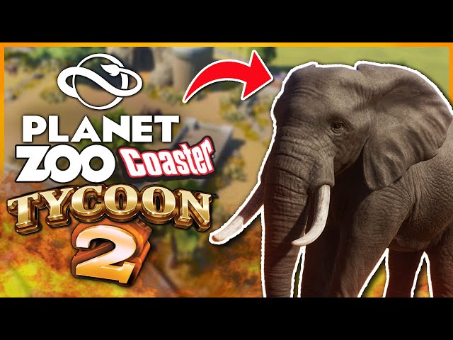 🐘 Making the SAME Elephant Habitat in 5 ZOO GAMES?