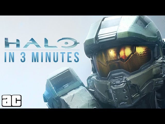 Entire Halo Story in 3 Minutes (Halo Animation)