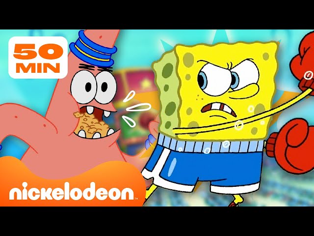 سبونج بوب | أكبر منافسات سبونج بوب وباتريك | 45 دقيقة | Nickelodeon Arabia