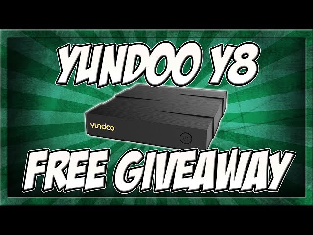 Yundoo Y8 4K Android Box Giveaway Draw! (Was a live stream so giveaway is now over)