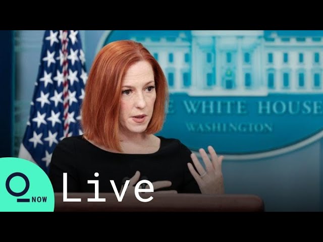 LIVE: White House Press Secretary Jen Psaki Holds News Conference