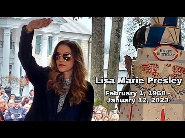 Lisa Marie Presley - Final Hours - Last Day at Graceland - Elvis  B Day  Celebration - Golden Globes