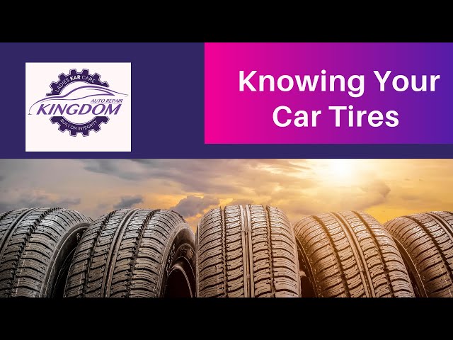 How To Read Your Tire Sidewall / How Do I Know It's Time to Replace My Tires