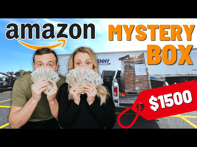We Spent $325 on and Amazon Returns Pallet - Unboxing $1500 in MYSTERY items!