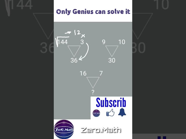 Math Puzzle #shorts #ytshorts #math #puzzle #zeromath