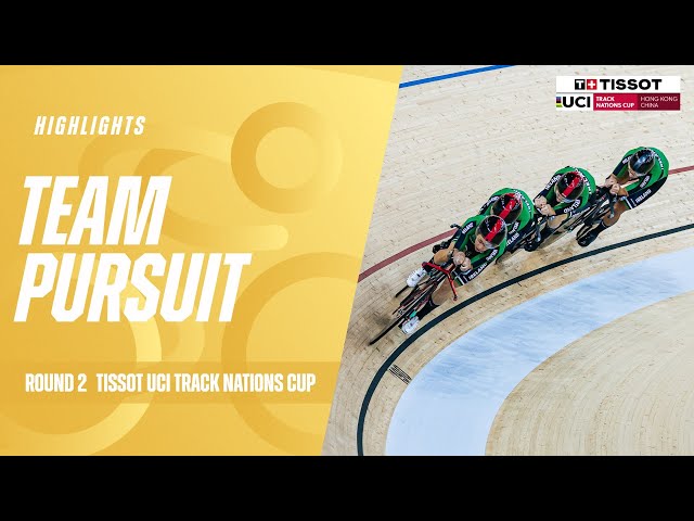 Team Pursuit Highlights - Hong Kong, China | 2024 Tissot UCI Track Nations Cup