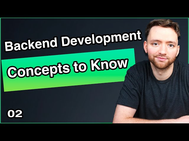 Important Concepts of Back End Web Development - Backend Python 2