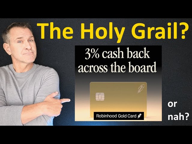 NEWS: Robinhood Gold Card Details Revealed 💳 Is 3% Credit Card For Real? ( Initial Review )
