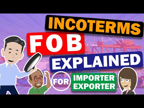 INCOTERMS - FOB & FCA explained! I explained super easy to understand for beginners!