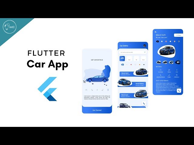 Flutter Car App - Speed Code - Part 1