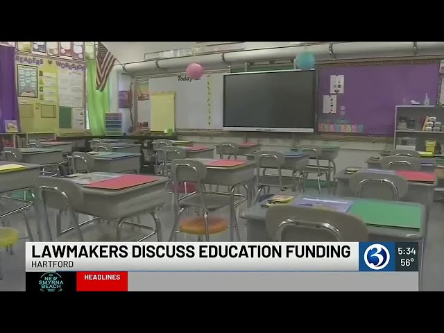 Lawmakers discuss education funding
