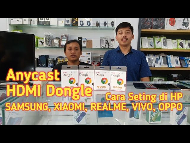 Anycast HDMI Dongle | Tampilkan HP di TV