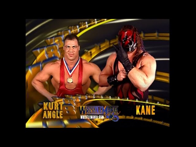 Story of Kurt Angle vs. Kane