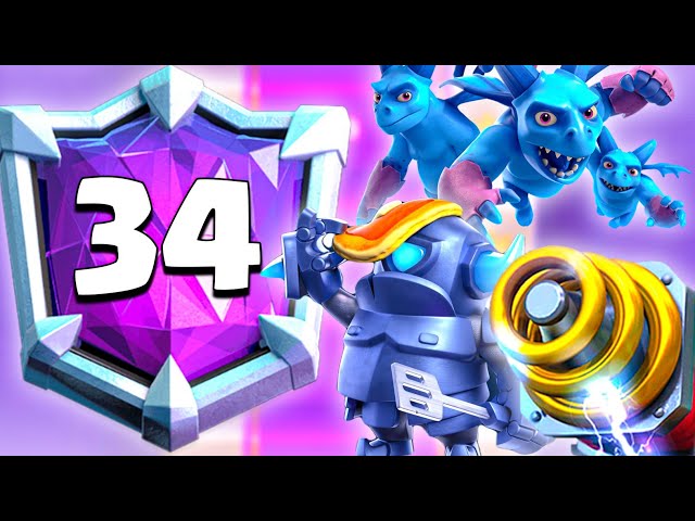 TOP 34 IN THE WORLD WITH #1 BEST SPARKY DECK - Clash Royale