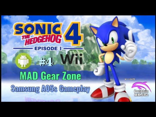 Sonic 4 : Episode 1 - #4 Mad Gear Zone (Samsung A05s Gameplay) (Dolphin MMJR2) 60fps