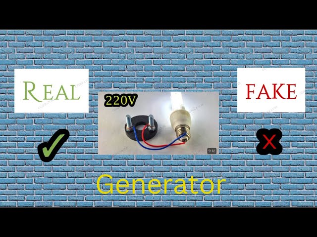 Is This Generator Real or Fake? Testing a 220v Generator