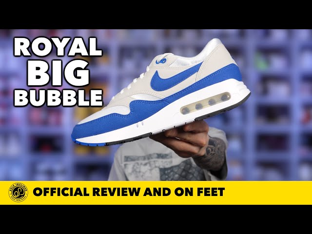 An OG Colorway On Big Bubbles! Air Max 1 '86 'Royal' In Depth Review and On Feet.