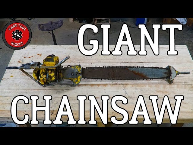 Two-Man Chainsaw - Bar & Chain [Restoration]