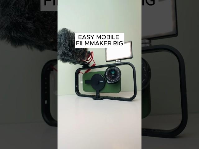 EASY Mobile Filmmaker Rig! #mobile #filmmaking #camera #shorts