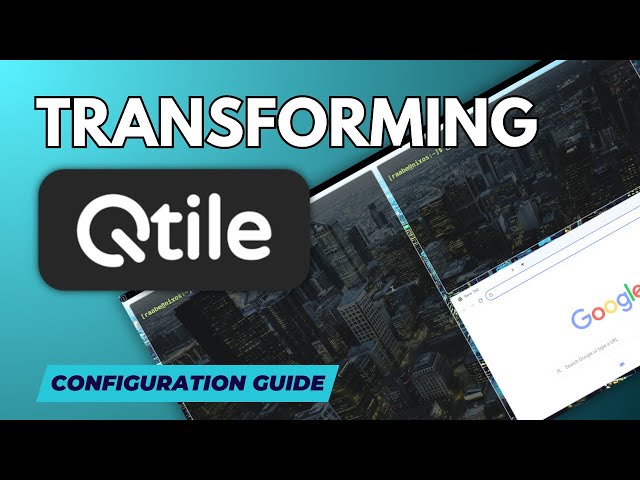 Transforming Qtile. RICING the Python based Window Manager. Configuration basics.