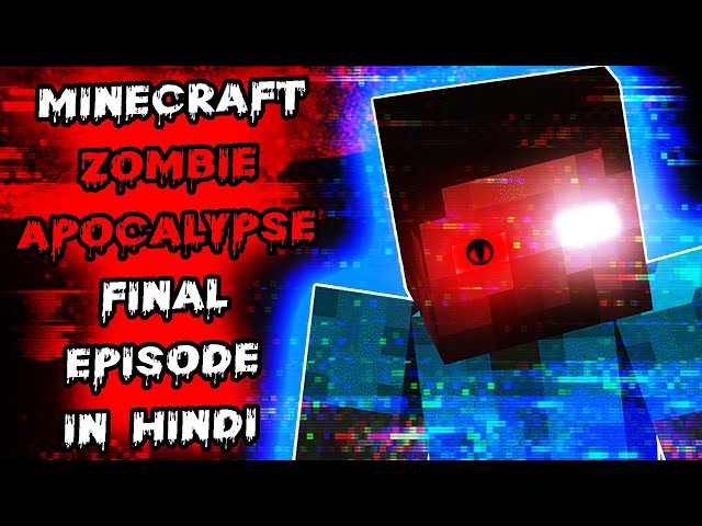 Minecraft Hardcore but its ZOMBIE APOCALYPSE FINAL EPISODE 6 | Survival Story Series Gameplay