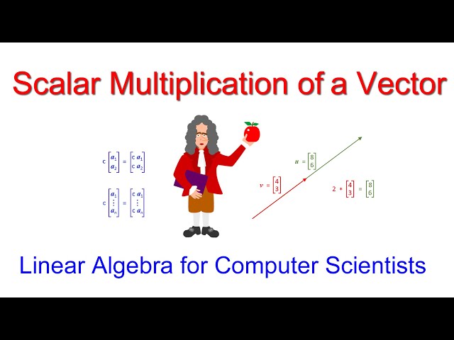 Linear Algebra for Computer Scientists.  4. Scalar Multiplication of Vectors
