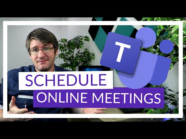 How to Schedule in Microsoft Teams