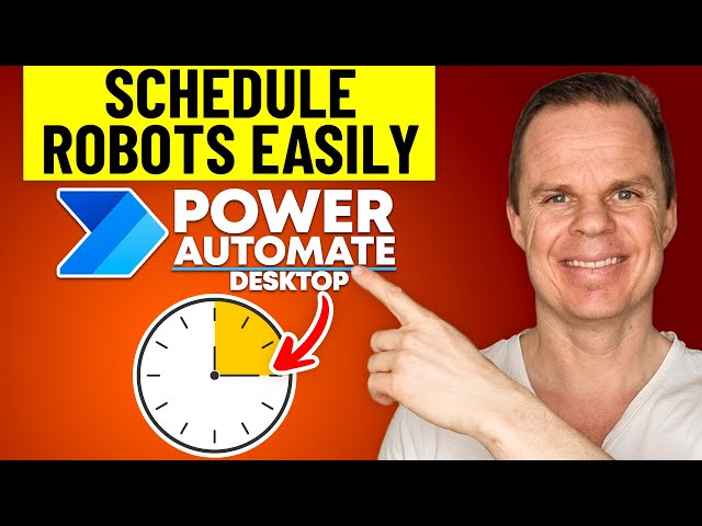 Use Power Automate Desktop and Task Scheduler Together