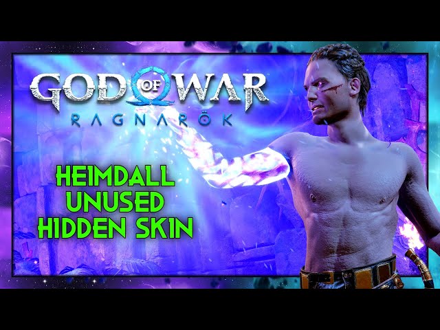 HIDDEN UNUSED Heimdall Skin (God of War Ragnarok Mods)
