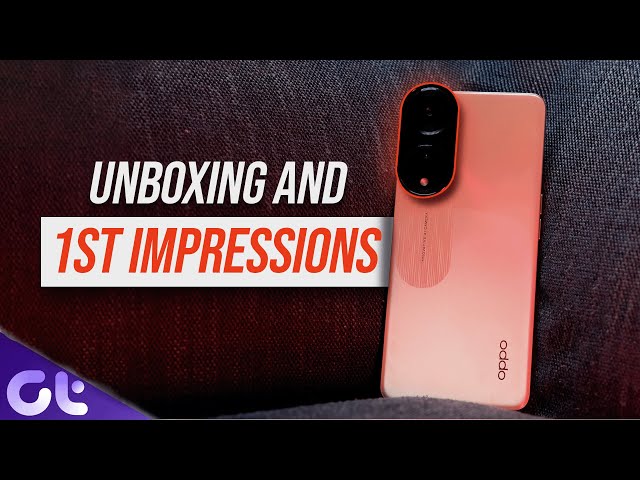 OPPO F23 5G Unboxing & First Impressions | Great Camera and Battery Life with Looks? | Guiding Tech