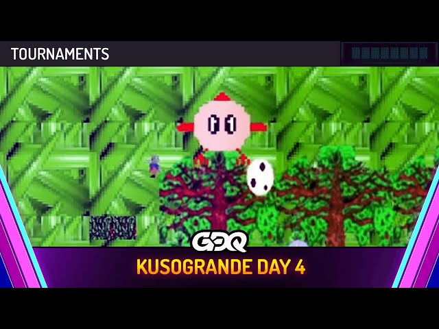 Kusogrande Day 4 - Awesome Games Done Quick 2024 Tournaments
