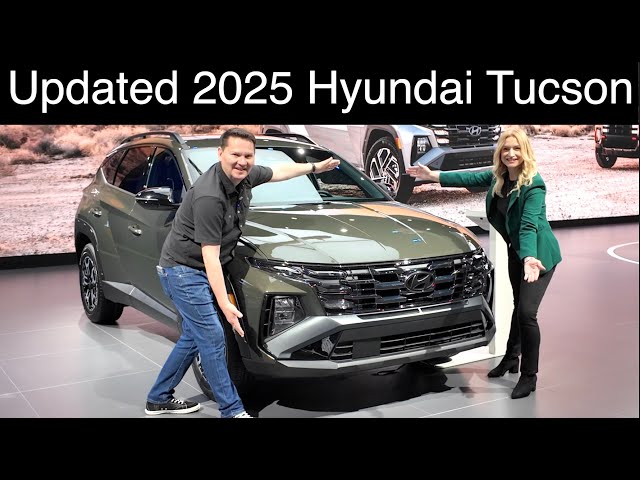 Updated 2025 Hyundai Tucson // Big changes for a facelift!