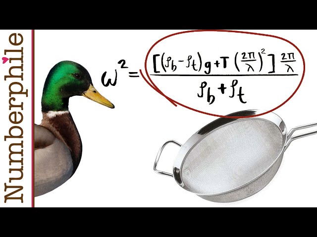 Trapped Water and Tiny Holes - Numberphile