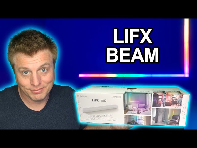 LIFX Beam Unboxing & Setup - Great Accent Lighting